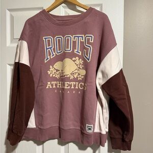 Roots Mauve Crewneck Sweatshirt